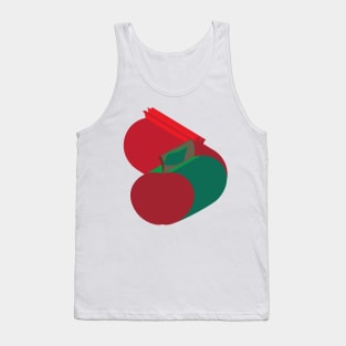 3D apple and pomegranate Tank Top